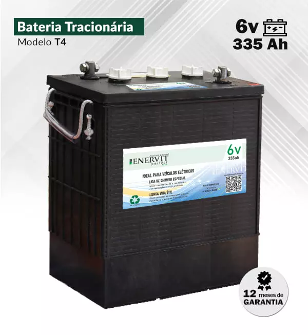 Bateria Tracionária Monobloco 6v-335Ah