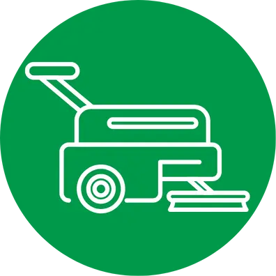 Lavadoras e varredoras de piso - Aplicações