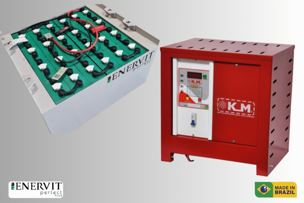 como carregar bateria tracionaria