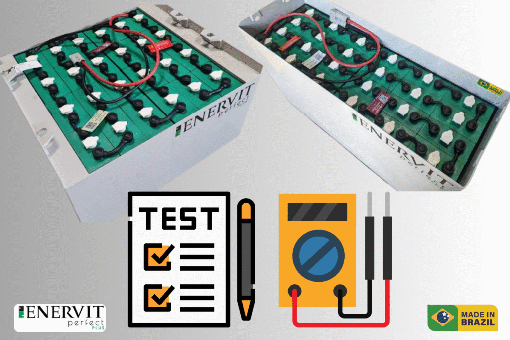 como testar bateria tracionaria