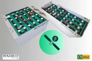 bateria tracionária em curto circuito