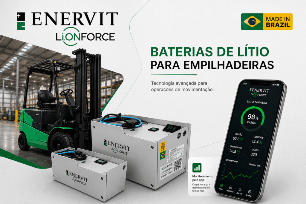 Bateria tracionária - diferença de chumbo para lítio