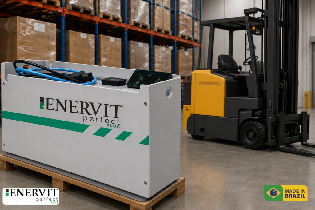 Bateria tracionária para empilhadeira elétrica: como escolher a ideal